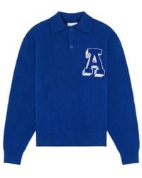 Axel Arigato - Cotton-Blend Team Polo Sweater - Lyst