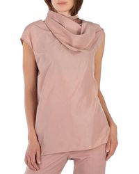 Tibi - Toffee Nylon Sleeveless Cocoon Top - Lyst