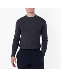 Burberry - Lightweight Crew-Neck Wool Jumper - Lyst