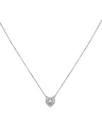 Swarovski - X Ariana Grande Mixed Cuts Heart Pendant Necklace - Lyst