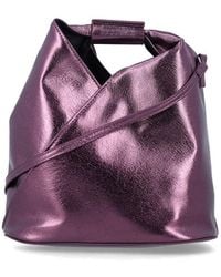 MM6 by Maison Margiela - Japanese Metallic Crossbody Bag Polyester Coating Shoulder - Lyst