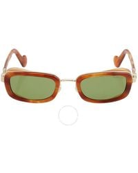Moncler - Rectangular Sunglasses Ml0127 53n 52 - Lyst