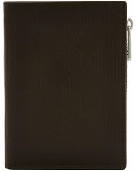 Burberry - Military Embossed Check Zip Bifold Wallet - Lyst