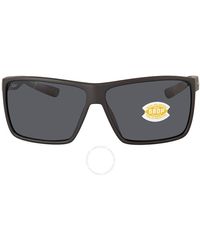 Costa Del Mar - Rincon Grey Polarized Polycarbonate Sunglasses 6s9018 901838 63 - Lyst