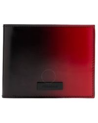 Ferragamo - Gradient Bi-Fold Leather Wallet - Lyst