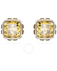 Swarovski - Birthstone Stud Earrings - Lyst