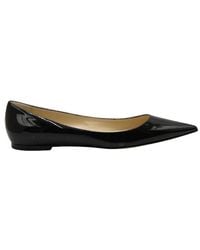 Jimmy Choo - Love Patent Ballerinas Flats, Brand Size 34 Us - Lyst