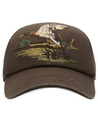 Burberry - Duck Gabardine Baseball Cap - Lyst