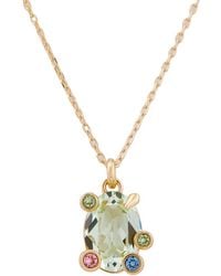 Swarovski - Gema Mixed Cuts Pendant Necklace - Lyst