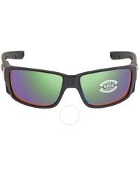 Costa Del Mar - Tuna Alley Pro Green Mirror Polarized Glass Sunglasses 6s9105 910502 60 - Lyst