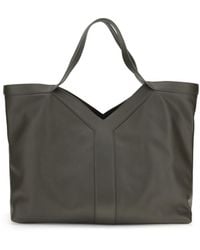 Saint Laurent - Oversized Leather Y Tote Bag - Lyst