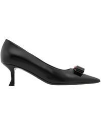Ferragamo - Vara Bow Pumps - Lyst