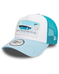 KTZ - Summer Mykonos Pastel A-Frame Trucker Cap - Lyst