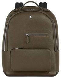 Montblanc - Companion Leather Backpack - Lyst