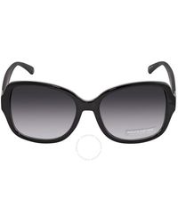 Skechers - Smoke Gradient Square Sunglasses Se6047 01b 57 - Lyst