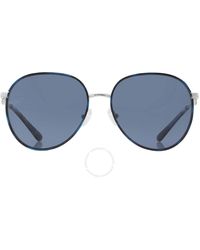 Michael Kors - Mk1128j Empire Round-frame Acetate Sunglasses - Lyst