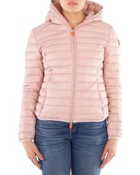 Save The Duck - Ladies Daisy Animal Free Hooded Puffer Jacket, Brand Size 2 - Lyst