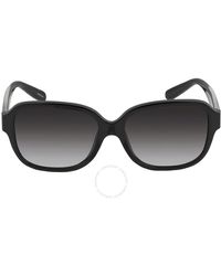 COACH - Grey Gradient Square Sunglasses Hc8298u 50028g 57 - Lyst
