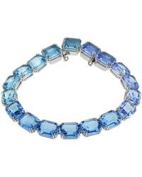 Swarovski - Ladies Millenia Octagon Cut Tennis Bracelet - Lyst