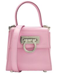 Ferragamo - Ladies Micro Iconic Top Handle Bag - Lyst