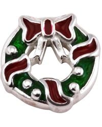 PANDORA - Ladies Sterling Holiday Wreath Petite Charm - Lyst