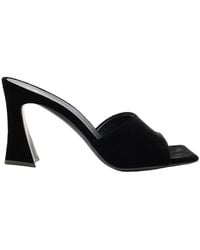 Giuseppe Zanotti - Solhene Velvet-Effect Mules - Lyst