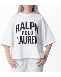 Polo Ralph Lauren - Logo Cotton Jersey T-Shirt - Lyst
