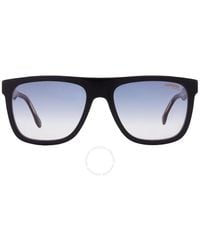 Carrera - Blue Shaded Gold Browline Sunglasses 267/s 0m4p/1v 56 - Lyst