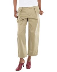 Burberry - Pleated Tailored Trousers, Brand Size 8 (Us - Lyst