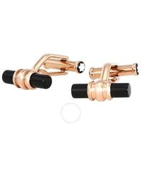 Montblanc - Meisterstuck-Tone Onyx Cufflinks 113395 - Lyst
