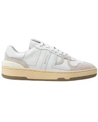 Lanvin - Low Top Leather Sneakers, Brand Size 35 (Us - Lyst