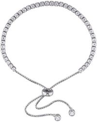 Amour - 3 3/4 Ct Tgw Topaz Tassel Bolo Bracelet - Lyst