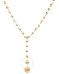 Marco Bicego - Africa Constellation Gold & Diamond Lariat Necklace - Lyst