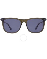 Polaroid - Core Polarized Grey Square Sunglasses Pld 2109/s 04c3/m9 55 - Lyst