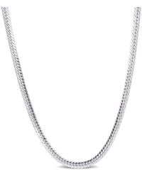 Amour - Herringbone Chain Necklace - Lyst