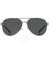 COACH - Green Pilot Sunglasses Hc7143 900471 61 - Lyst
