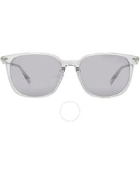 Moncler - Smoke Mirror Square Sunglasses Ml0225-f 20c 55 - Lyst