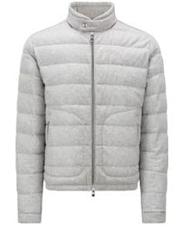 Moncler - Cashmere Long Sleeve Jacket, Brand Size 4 - Lyst