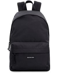 Balenciaga - Explorer Logo Detail Nylon Backpack - Lyst