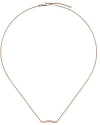 Gucci - Link To Love 18K Necklace - Lyst