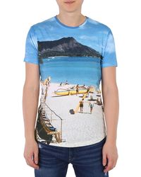 Orlebar Brown - Photographic Print T-Shirt - Lyst