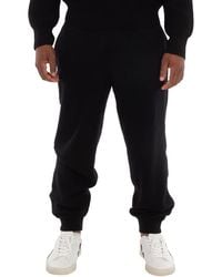 Burberry - Tapered Leg Wool Track Pants - Lyst