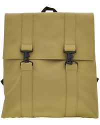 Rains - Khaki Msn Water-Resistant Fabric Backpack - Lyst