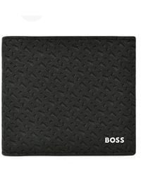 BOSS - Daxter Leather Bifold Wallet - Lyst