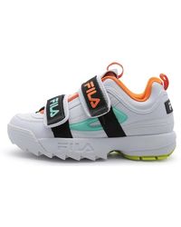 Fila - Disruptor Double Strap Low-top Sneakers - Lyst