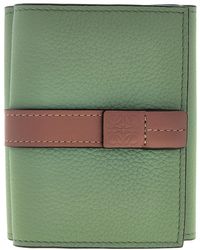 Loewe - Trifold Calfskin Wallet - Lyst