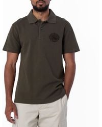 Burberry - Ekd Embroidered Cotton Polo Shirt - Lyst