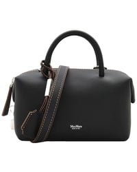 Max Mara - Small Leather Satchel Bag - Lyst