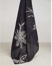 Brunello Cucinelli - Floral Cotton Silk Scarf - Lyst