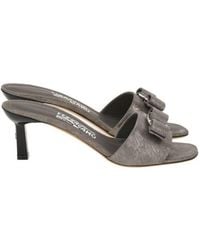 Ferragamo - Glo 55 Silde Sandals - Lyst